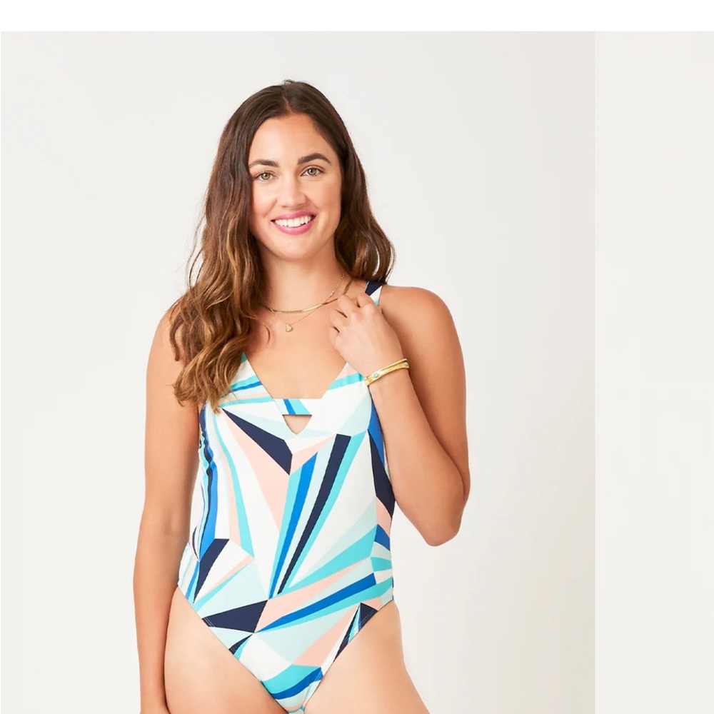 Carve Designs Logan Kaleidoscope One-Piece Swimsuit